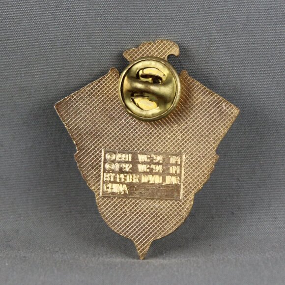 1994 Soccer World Cup Pin - Team Greece Dual Flag by Peter David - Metal Pin - Picture 2 of 3